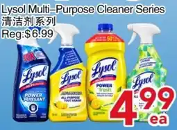 Yours Food Mart Lysol multi-purpose cleaner series offer