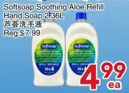 Yours Food Mart Softsoap Soothing Aloe Hand Soap offer