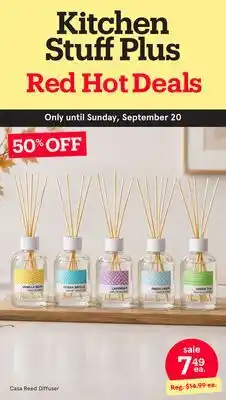 Kitchen Stuff Plus Casa Reed Diffuser offer