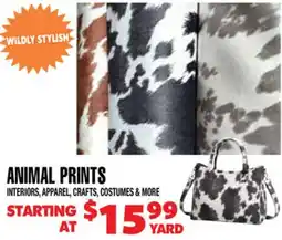 Len's Mill Stores ANIMAL PRINTS offer