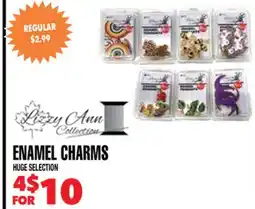 Len's Mill Stores ENAMEL CHARMS offer