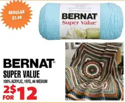 Len's Mill Stores BERNAT SUPER VALUE offer