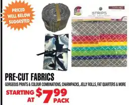 Len's Mill Stores PRE-CUT FABRICS offer