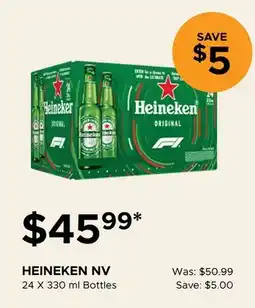 The Beer Store HEINEKEN NV 24 X 330 ml Bottles offer