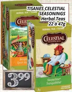 Supermarché PA TISANES CELESTIAL SEASONINGS | Herbal Teas offer
