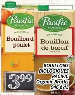 Supermarché PA BOUILLONS BIOLOGIQUES PACIFIC offer