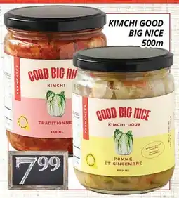 Supermarché PA KIMCHI GOOD BIG NICE offer