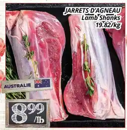 Supermarché PA JARRETS D'AGNEAU offer