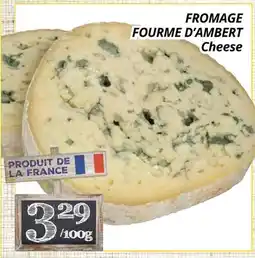 Supermarché PA FROMAGE FOURME D'AMBERT Cheese offer