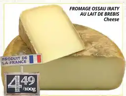 Supermarché PA FROMAGE OSSAU IRATY AU LAIT DE BREBIS offer