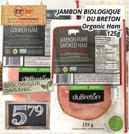 Supermarché PA JAMBON BIOLOGIQUE DU BRETON offer