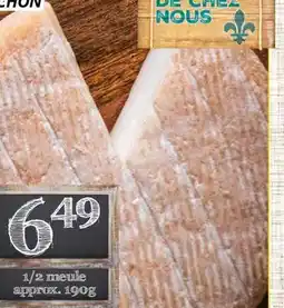Supermarché PA 1/2 meule offer