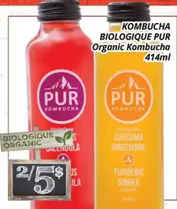 Supermarché PA KOMBUCHA BIOLOGIQUE PUR | Organic Kombucha offer