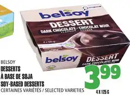 Marches Tau DESSERTS À BASE DE SOJA BELSOY offer