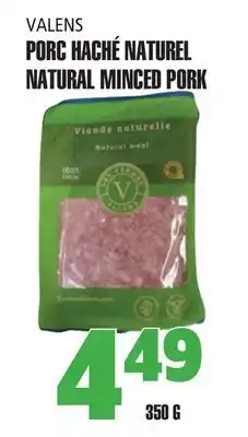 Marches Tau PORC HACHÉ NATUREL VALENS offer