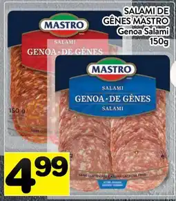 Supermarché PA SALAMI DE GÈNES MASTRO | Genoa Salami offer