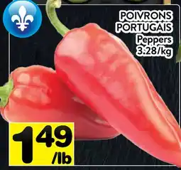 Supermarché PA POIVRONS PORTUGAIS | Peppers offer