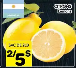 Supermarché PA CITRONS | Lemons offer