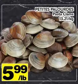 Supermarché PA PETITES PALOURDES | Pasta Clams offer