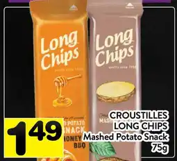 Supermarché PA CROUSTILLES LONG CHIPS | Mashed Potato Snack offer