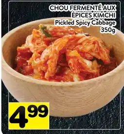 Supermarché PA CHOU FERMENTÉ AUX ÉPICES KIMCHI | Pickled Spicy Cabbage offer