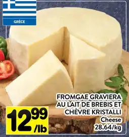 Supermarché PA FROMGAE GRAVIERA AU LAIT DE BREBIS ET CHÈVRE KRISTALLI | Cheese offer