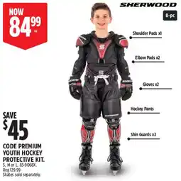 Canadian Tire Sherwood youth hockey protective kit offer