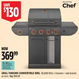 Canadian Tire Master Chef Grill Turismo Convertible Bbq offer