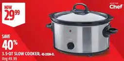 Canadian Tire Master Chef 3.5-qt slow cooker offer