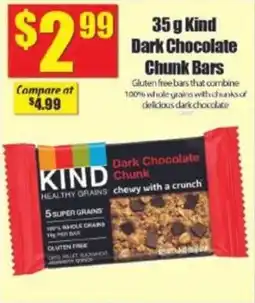 Bianca Amor Kind dark chocolate chunk bars offer