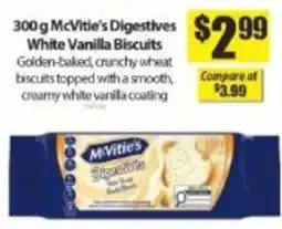 Bianca Amor McVitie's Digestives White Vanilla Biscuits offer