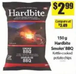 Bianca Amor Hardbite Smokn' BBQ kettle-cooked potato chips offer
