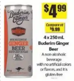 Bianca Amor Buderim Ginger ginger beer offer