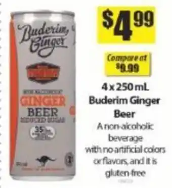 Buderim Ginger ginger beer