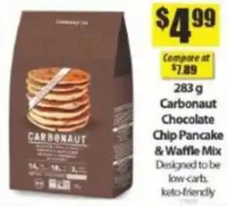 Bianca Amor Carbonaut chocolate chip pancake & waffle mix offer