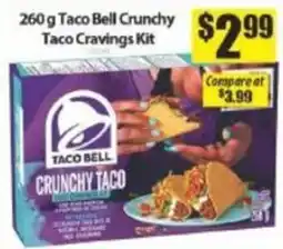 Bianca Amor Taco Bell Crunchy Taco offer