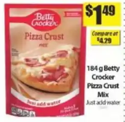 Bianca Amor Betty Crocker pizza crust mix offer