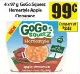 Bianca Amor GoGo Squeeze Homestyle apple cinnamon offer