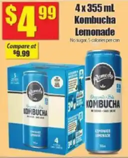 Bianca Amor Remedy kombucha lemonade offer