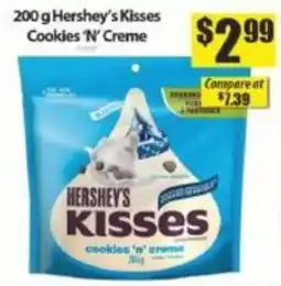 Bianca Amor Hershey's kisses cookies 'n' creme offer