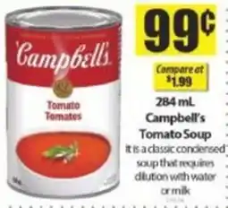 Bianca Amor Campbell's tomato soup offer