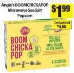 Bianca Amor Angie's Boom Chicka Pop Microwave Sea Salt Popcorn offer