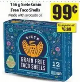 Bianca Amor Siete grain free taco shells offer