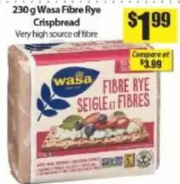 Bianca Amor Wasa Fibre Rye Crispbread offer