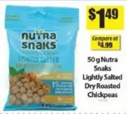 Bianca Amor Nutra Snacks Lightly Salted Dry Roasted Chickpeas offer