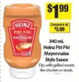 Bianca Amor Heinz Piri Piri Mayonnaise Style Sauce offer