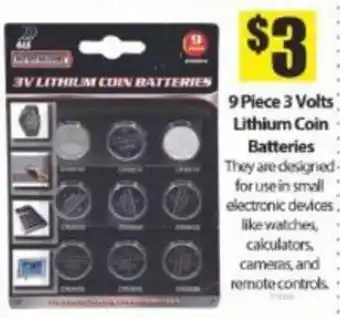 Duracell 3v lithium coin batteries
