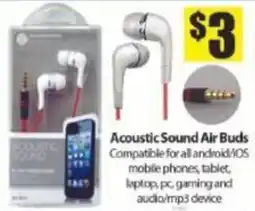 Bianca Amor Acoustic Sound Air Buds offer