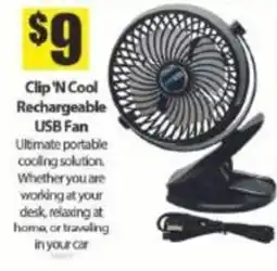 Bianca Amor Clip'n Cool Rechargeable USB Fan offer