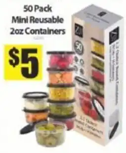 Bianca Amor Mini Reusable Containers offer
